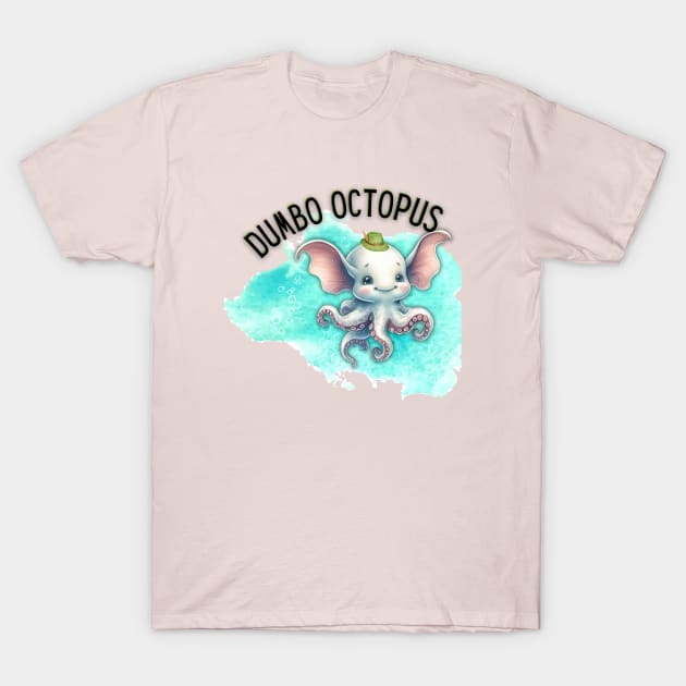 Dumbo Octopus T-Shirt by AlmostMaybeNever